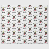 ハッピーバースデーのイエス・キリストのクリスマスのクリスマスの包装紙 ラッピングペーパー (フラット)