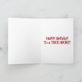 ハッピーバースデーのカード箱の手袋 カード (内部)