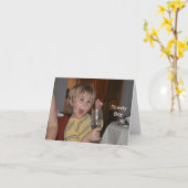 ハッピーバースデーのカード カード (黄色い花)