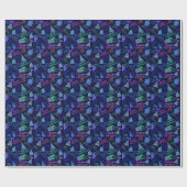 ハッピーバースデーのギフトの包装紙 ラッピングペーパー (フラット)