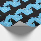 ハッピーバースデーのギフトラップ ラッピングペーパー (角)