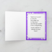 ハッピーバースデーのコアラの宝くじの挨拶状 カード (内部)