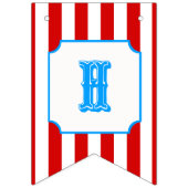 ハッピーバースデーのサーカスの旗 バンティングフラッグ (第2の旗)