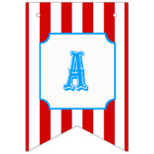 ハッピーバースデーのサーカスの旗 バンティングフラッグ (第3の旗)