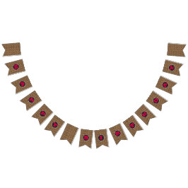 ハッピーバースデーのチータのプリントの旗布 バンティングフラッグ