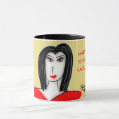 ハッピーバースデーのテイラーのマグ マグカップ (中央)