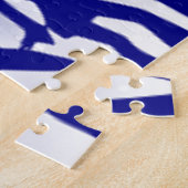 ハッピーバースデーのディスコのダンサー ジグソーパズル (側面)