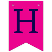 ハッピーバースデーのバンティングフラグ バンティングフラッグ (第2の旗)