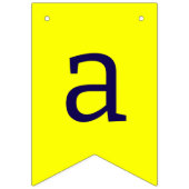 ハッピーバースデーのバンティングフラグ バンティングフラッグ (第3の旗)