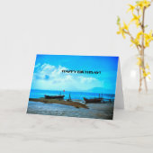 ハッピーバースデーのファインアートカード カード (黄色い花)