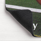 ハッピーバースデーのフットボールの熱狂者 マウスパッド (コーナー)