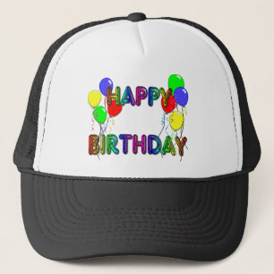 ハッピーバースデーのブランデーグラスD1の誕生日の帽子 キャップ