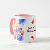 ハッピーバースデーのプレゼントのパーソナライズ マグカップ (正面左)