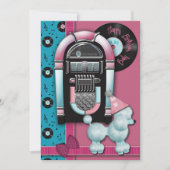 ハッピーバースデーのベビーのパーティの招待状 招待状 (正面)