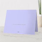 ハッピーバースデーのボーリング・ボールの殴打 カード (裏面)