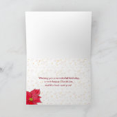 ハッピーバースデーのポイント カード (内部)