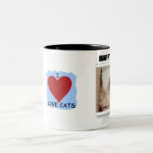 ハッピーバースデーのマグ ツートーンマグカップ (中央)