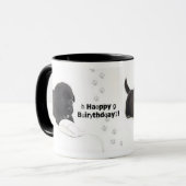 ハッピーバースデーのマグ マグカップ (正面左)