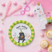 ハッピーバースデーのラブラドル・レトリーバー犬犬のパーティー ペーパープレート (パーティー)