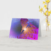 ハッピーバースデーのロック・クライマーカード カード (黄色い花)