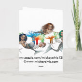 ハッピーバースデーの人魚カード カード (裏面)