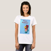 ハッピーバースデーの人魚 Tシャツ (正面フル)