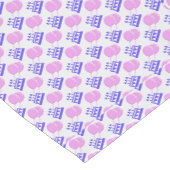 ハッピーバースデーの休日パターン ショートテーブルランナー (コーナー)