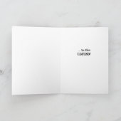 ハッピーバースデーの伝説のおもしろい犬 カード (内部)