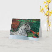 ハッピーバースデーの兄弟 カード (黄色い花)