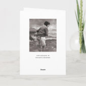 ハッピーバースデーの兄弟 カード (裏面)