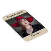 ハッピーバースデーの写真の磁石 マグネット (右側)