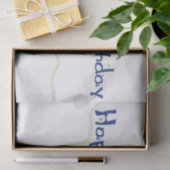 ハッピーバースデーの列車 薄葉紙 (ギフト)