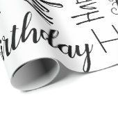 ハッピーバースデーの包装紙 ラッピングペーパー (ロールコーナー)