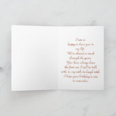 ハッピーバースデーの友人 カード (内部)