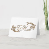 ハッピーバースデーの双生児 カード (裏面)