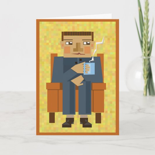 ハッピーバースデーの名刺 カード (正面)