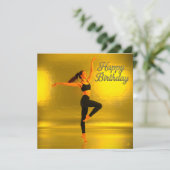 ハッピーバースデーの女の子と踊り (スタンド正面)