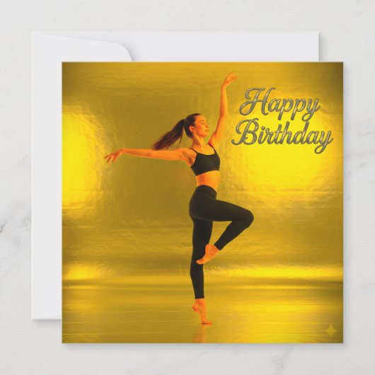 ハッピーバースデーの女の子と踊り (正面)