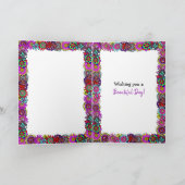 ハッピーバースデーの妹素晴らしへ カード (内部)