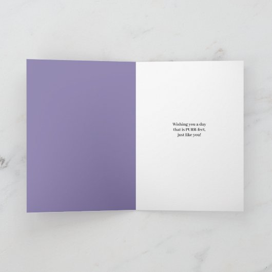 ハッピーバースデーの孫娘、かわいい猫2匹 シーズンカード (内部)