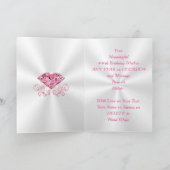 ハッピーバースデーの希望と写真のアップロードと名前、 カード (内部)