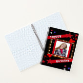 ハッピーバースデーの希望: PersonalizedSpiralノートブック ノートブック (内部)