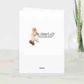 ハッピーバースデーの息子の野球および古いミット カード (裏面)