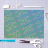 ハッピーバースデーの手書 薄葉紙 (クラフト)