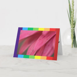 ハッピーバースデーの折り畳みカード(写真ユニーク) カード