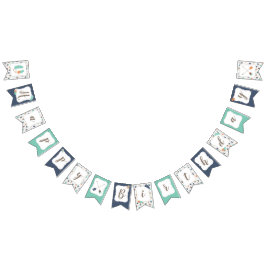 ハッピーバースデーの旗のBohoの種族の矢の羽 バンティングフラッグ