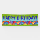 ハッピーバースデーの旗#3 横断幕 (横)