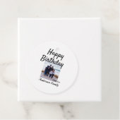 ハッピーバースデーの日写真家族の名前のクエレガントラス フェイバータグ (インサイチュ)