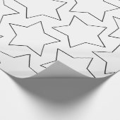 ハッピーバースデーの星 ラッピングペーパー (角)