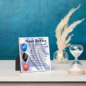 ハッピーバースデーの歌碑 フォトプラーク (インサイチュ)